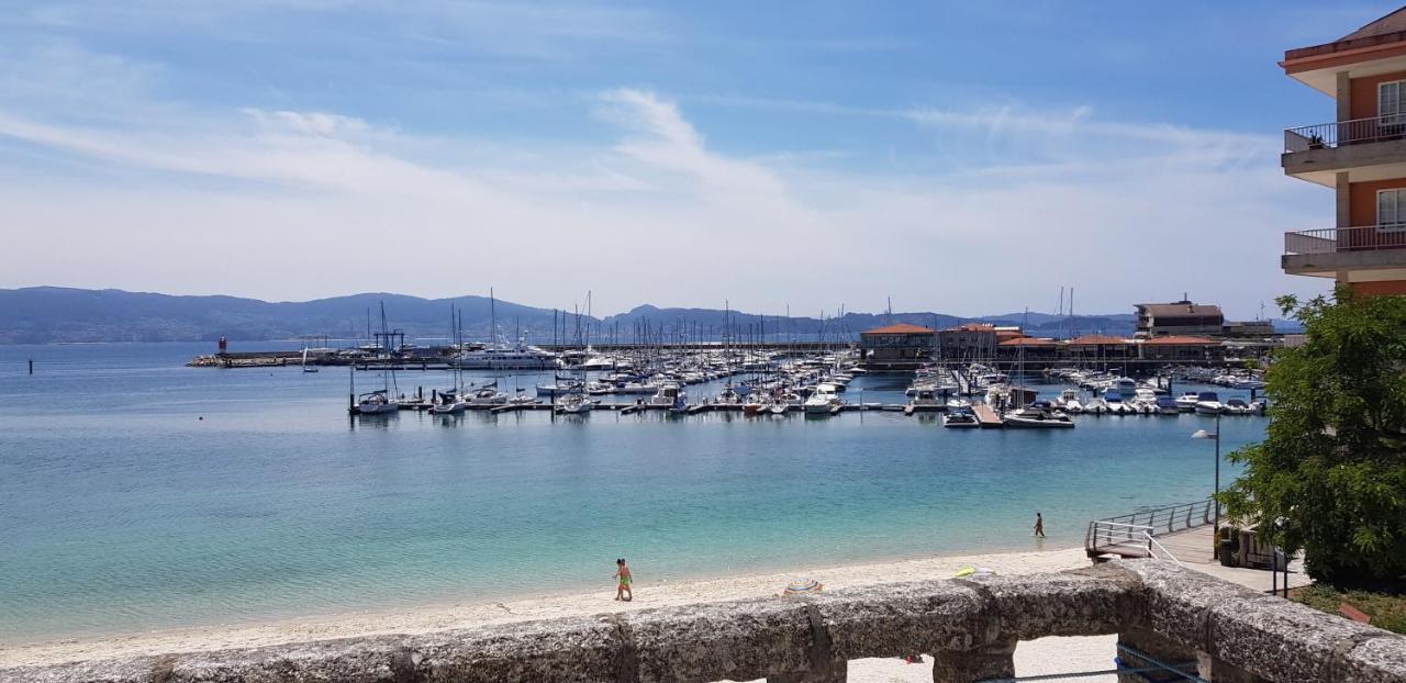 Piso Exterior A Escasos Metros De La Playa Panadeira Con Plaza De Garaje Διαμέρισμα Sanxenxo Εξωτερικό φωτογραφία